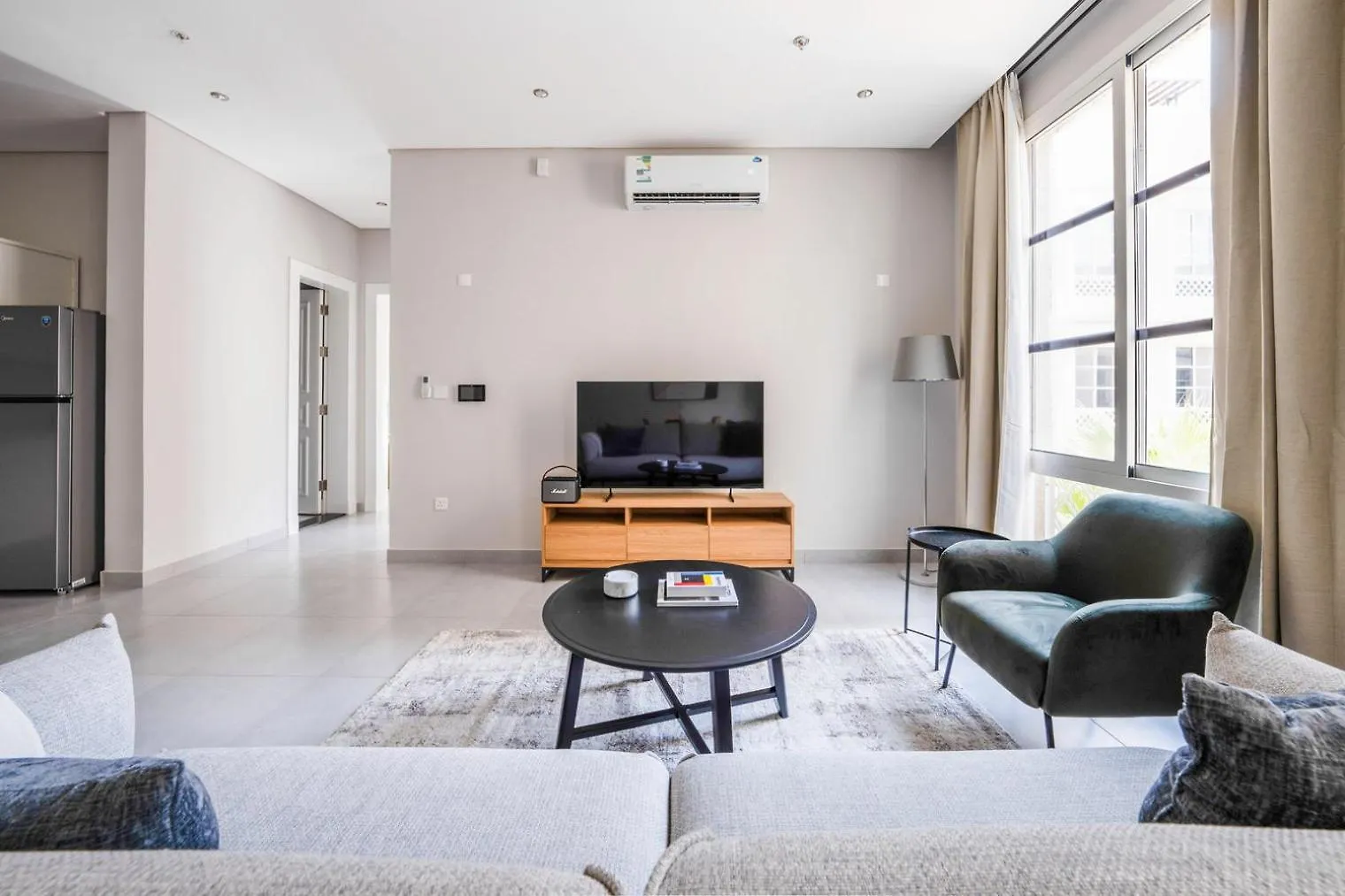 Apartment Blueground As Sahafah 2 Bedrooms Garden Ruh-3 Riyadh
